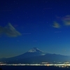 月夜の晩に・・・富士を望む