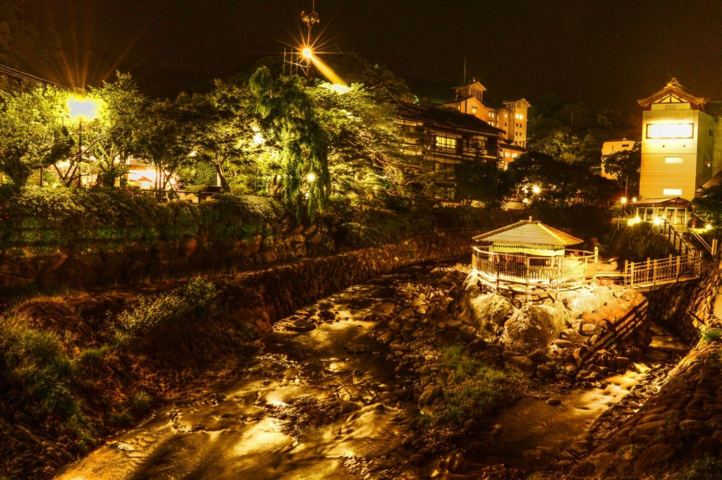 独鈷の湯夜景 ～修善寺温泉～