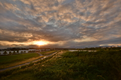 今日の夕景10/2
