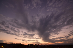 夕暮れ時はさびしそう