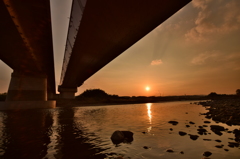 今日の夕景10/19