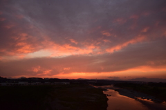 今日の夕暮れ10/9