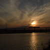 今日の夕日4/7