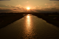 今日の夕景9/11②