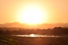 今日の夕景6/4