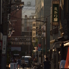 夕方の路地裏
