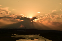 今日の夕景9/11