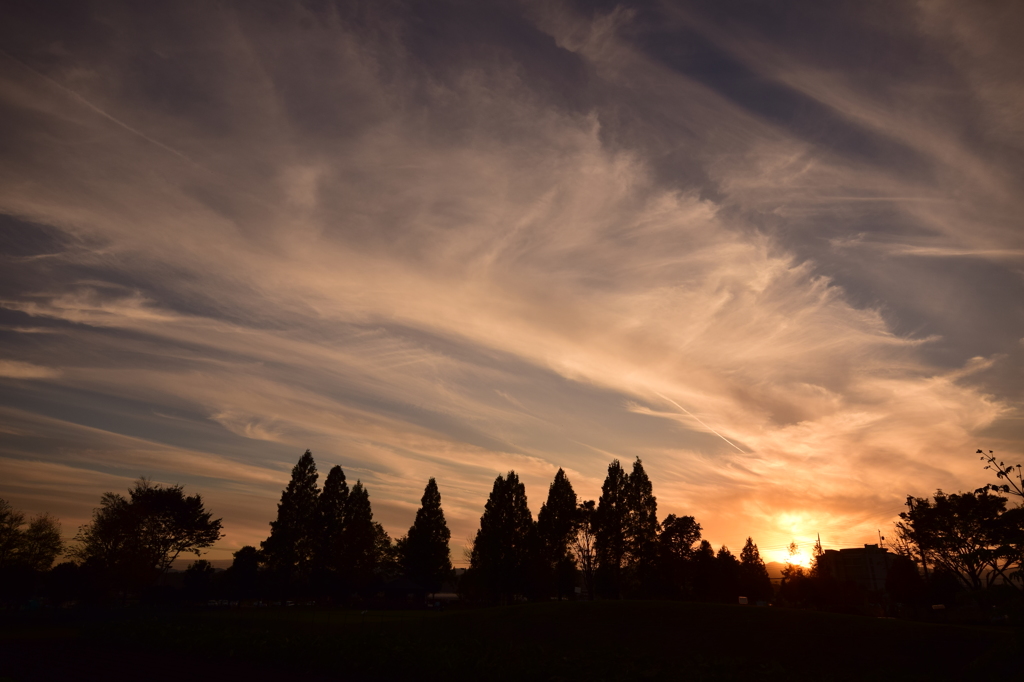 今日の夕景10/26