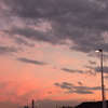 早く家に帰りたくなる夕焼け