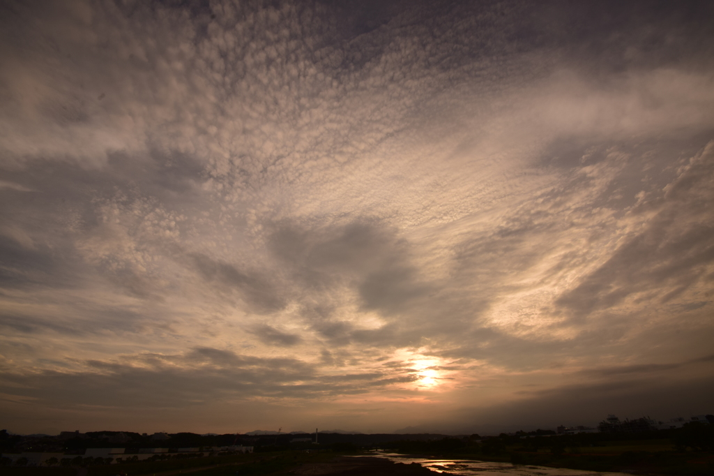 渦巻く雲