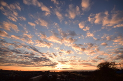 飛び散る雲