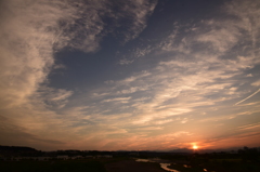 今日の夕景5/24