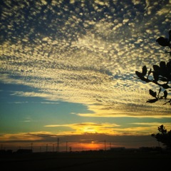 夕焼け雲