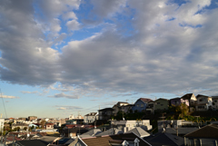 時々、空が低く感じることがある