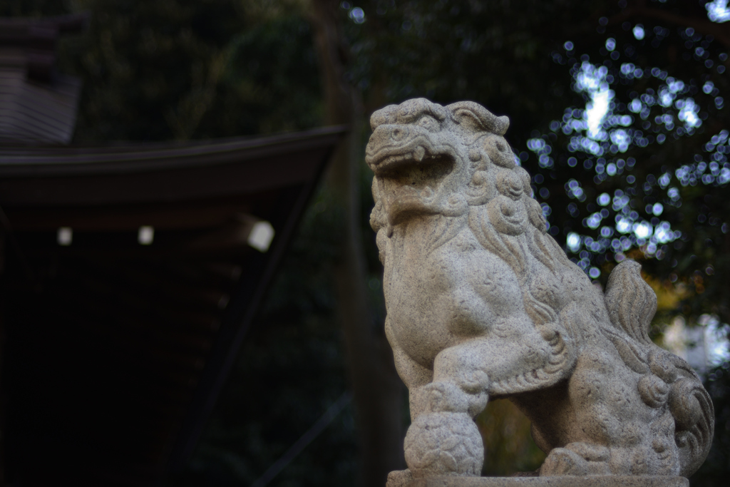 熊野神社 ③ 狛犬(その２)