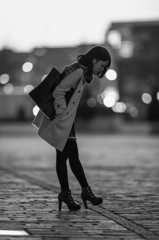 winter portrait(モノクロ版）