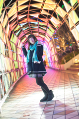 光のトンネル