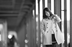 winter portrait(モノクロ版）