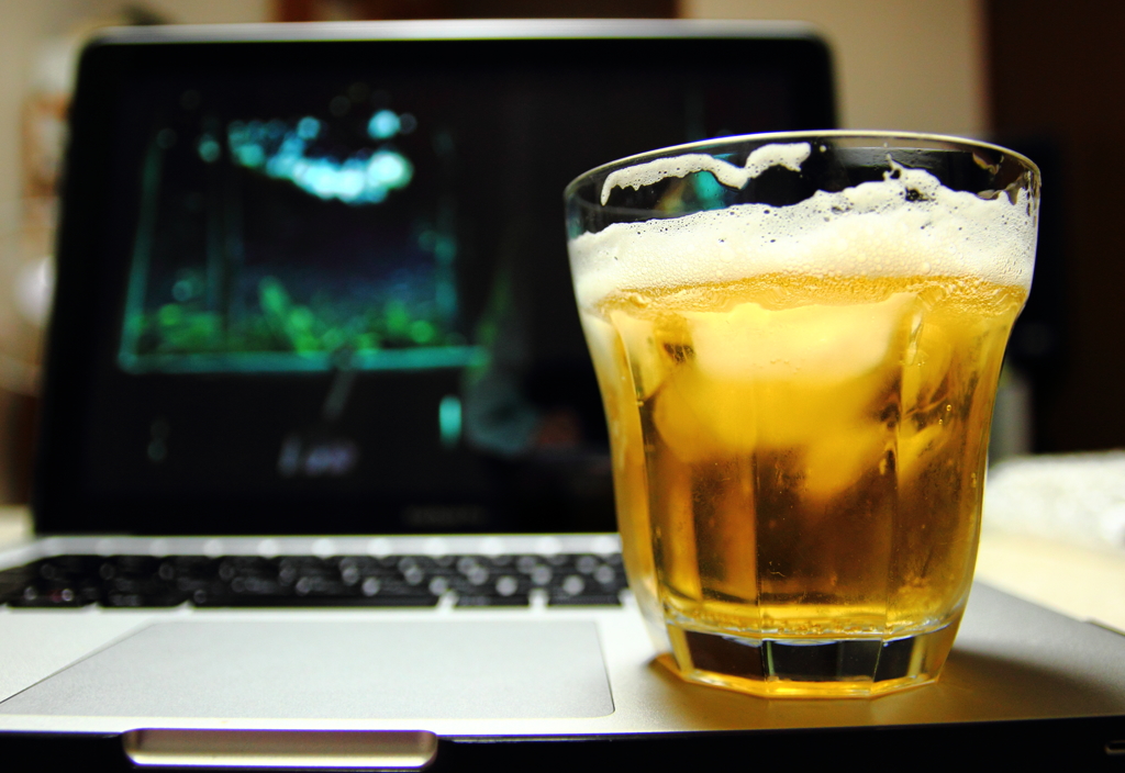 映画とビール