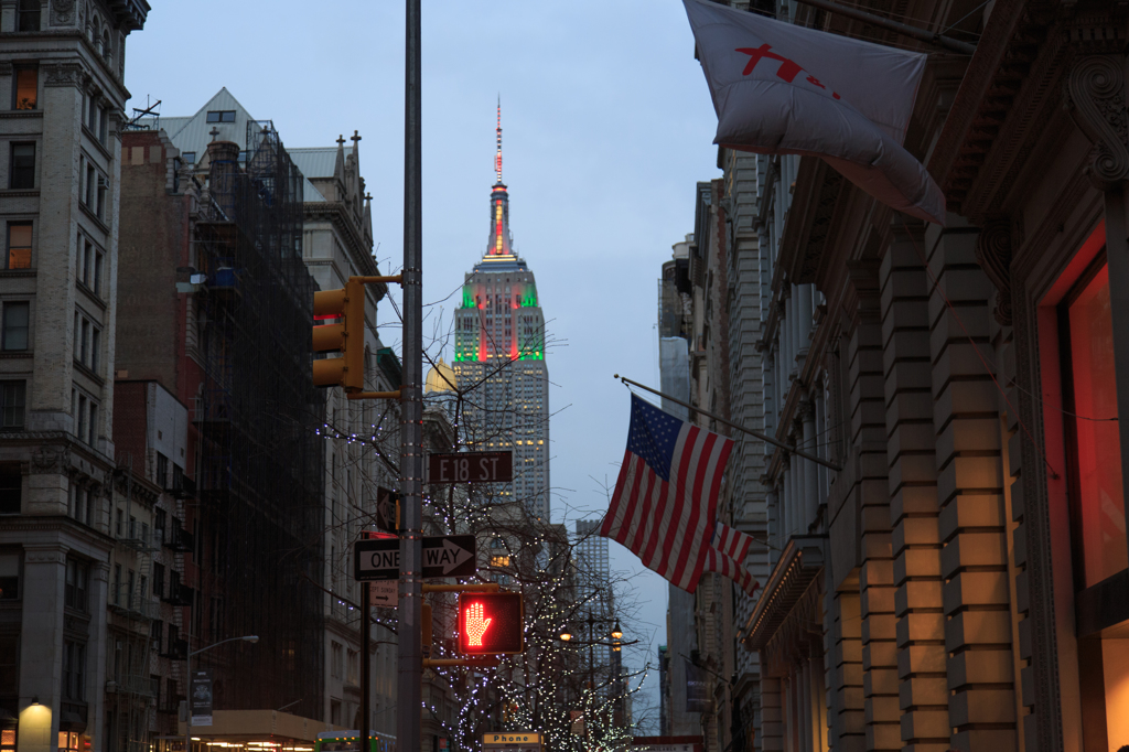 the Empire State Building