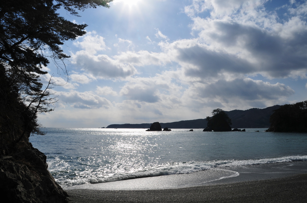 岩手県大船渡市碁石海岸