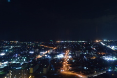 秋田ポートタワーより