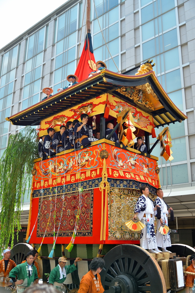 祇園祭　山鉾巡行