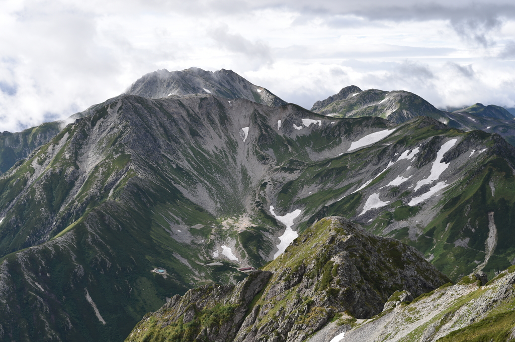 剱岳から立山