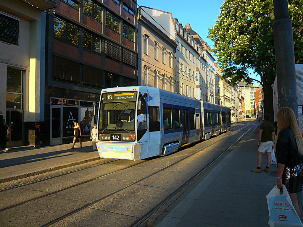 トラム3　Norway oslo