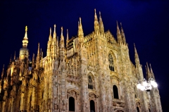 Duomo Milano Night scene
