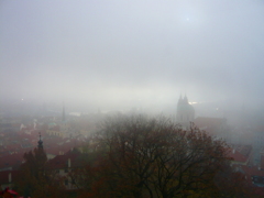 霧深いプラハ　 Czech Prague