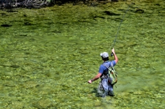 Bohinjsko jezero at Slovenia