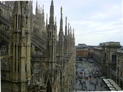 ドゥォモ　テラス　Italy Milano