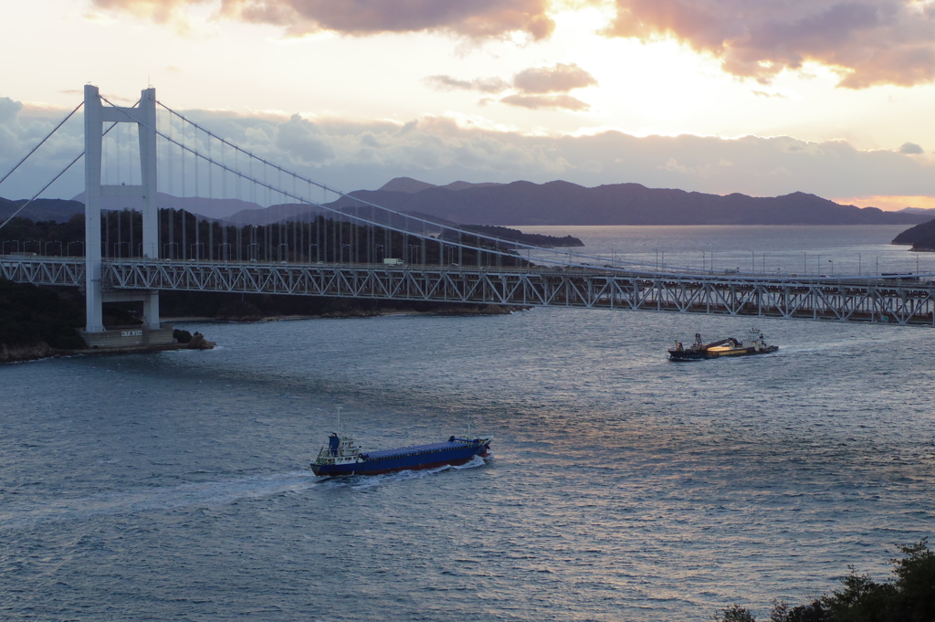 瀬戸大橋　Kurashiki