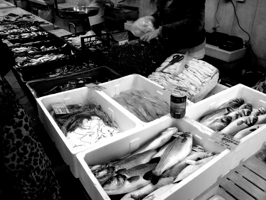 魚市場　Croatia Rovinj