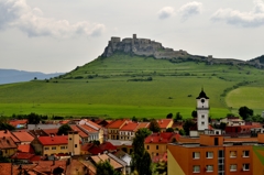 Spišský hrad at Slovakia 