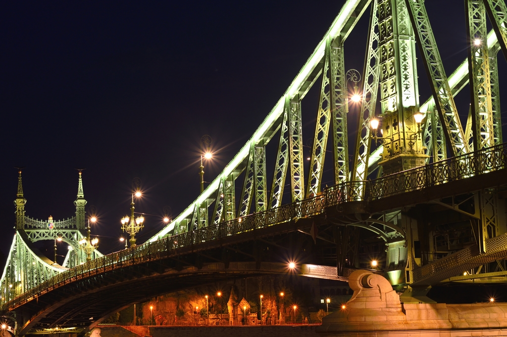 Night view at Budapest