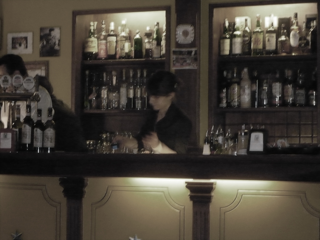 Barにて　Italy florence
