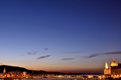 The Banks of the Danube Magic hour