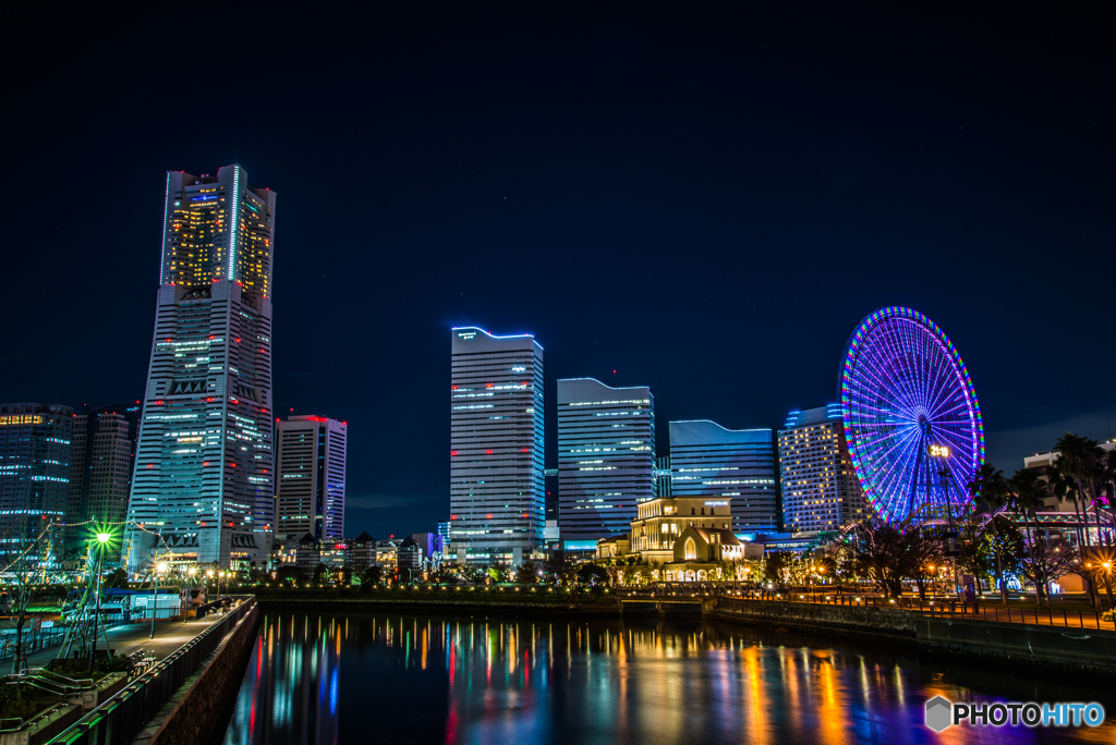 冬空夜景