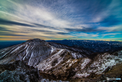 山と雲　茶臼岳