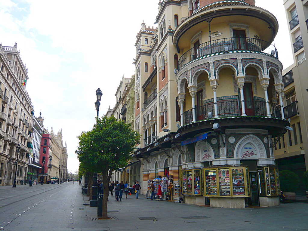 セビリアの街並み　Spain Sevilla