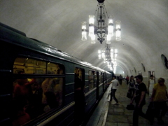 地下鉄　Moscow