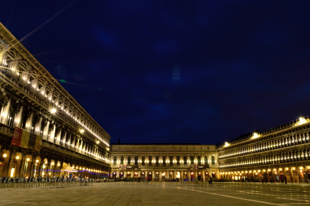 Piazza San Marco night scene