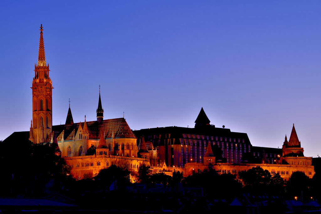 Mátyás-templom Magic hour