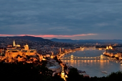 世界遺産夜景全景　Budapest