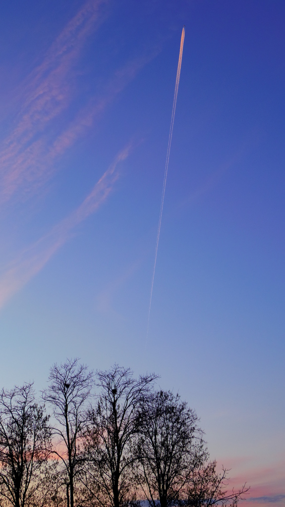 郊外に広がる空3　マジックアワー　Hungary