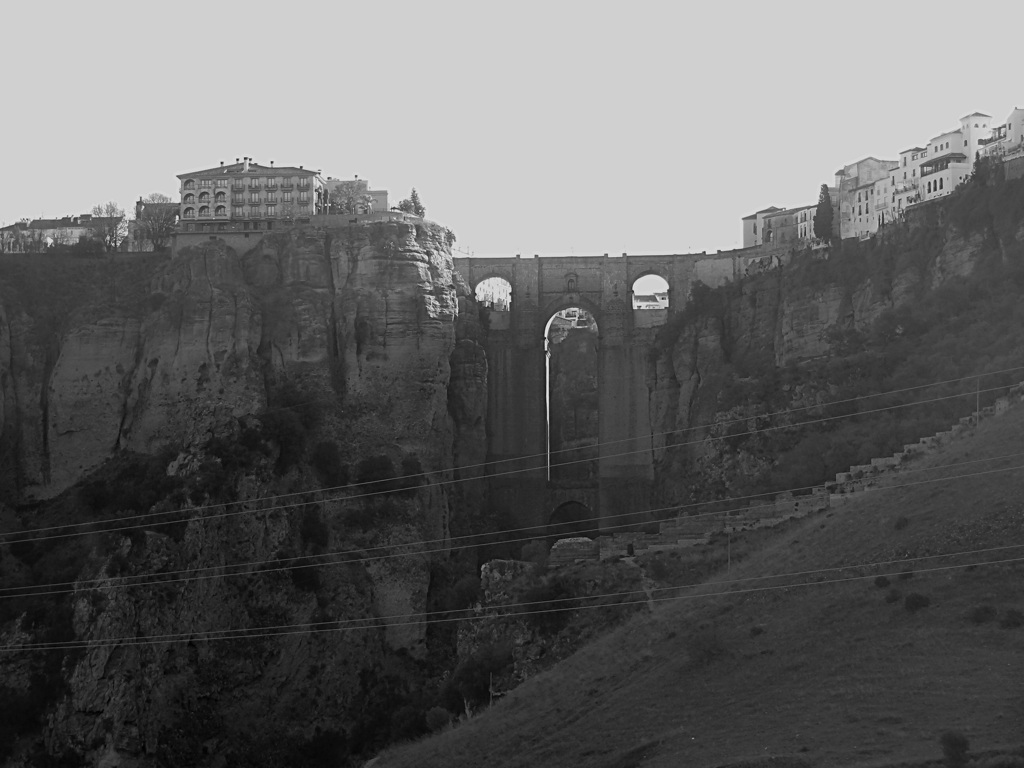 ヌエボ橋全景　Spain Ronda