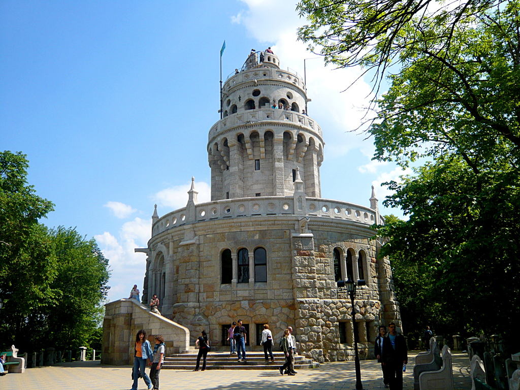 ヤーノシュ山　山頂　Budapest