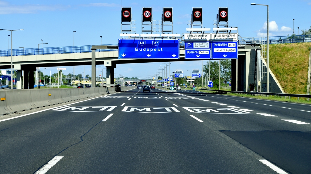 Highway at Hungary